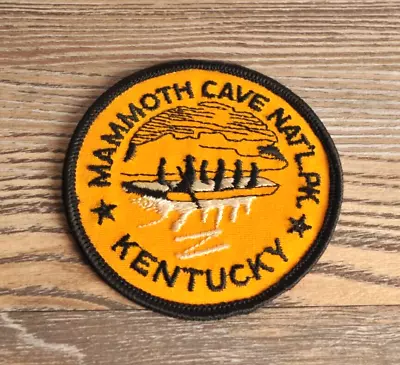 Vintage MAMMOTH CAVE NATIONAL PARK Embroidered Souvenir PATCH Kentucky Badge • $9.99