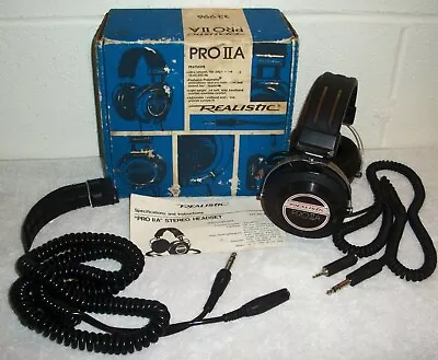 Realistic Cat 33-996 Koss PRO IIA Koss PRO 2A Vintage Stereo Headphones • $50