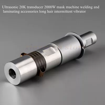 1pc Ultrasonic 20K Transducer 2000W Mask Machine Long Wave Intermittent Vibrator • $295