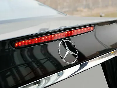 For Mercedes E-Class W211 02-06 3rd Brake Light LED Clear Glass Black Smoke DE • $41.03