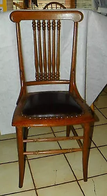 Solid Quartersawn Oak Desk Chair / Sidechair   (SC258) • $299