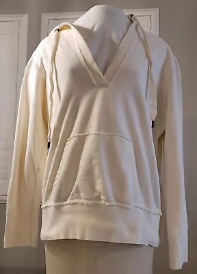 Women's Merona Hoodie Pullover XL Cream Colored Beachy Casual Comfy  • $8.99