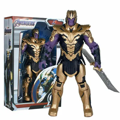 ZD Toys Marvel Avengers Super Hero Thanos 7  Action Figure Doll Model Toys Gift • £14.99