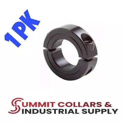 7/8” DOUBLE SPLIT STEEL NEW CLAMPING SHAFT COLLAR BLACK OXIDE (1 PC) Free Ship • $8.99