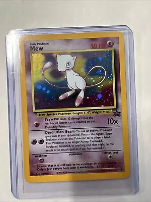 Pokémon TCG Mew #9 1999 Black Star Promo Holo WOTC • $30