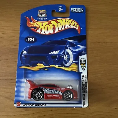 Hot Wheels 2003 First Editions Series #54 Mitsubishi Eclipse Red W/ PR5s • $1.99