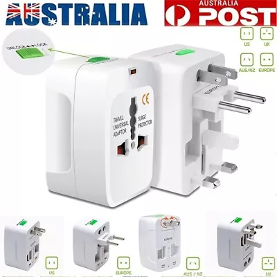 $10.98 • Buy International Universal Travel Power Adapter Convertor Plug Power US/UK/AU/EU AU