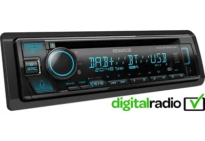 Kenwood KDC-BT560DAB CD/MP3 DAB+ USB Bluetooth Car Stereo Alexa Ready • £118.99