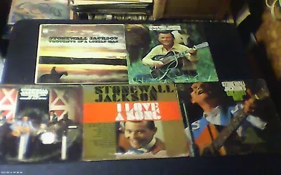 A Lot Of 5 Vinyl Record Album LPs Stonewall Jackson Country Music Vintage Music • $3.75