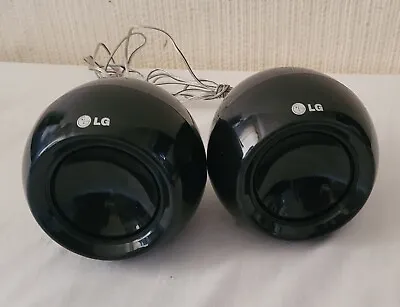 LG SH34SL-S Home Cinema Surround Speakers (X2) • £19.99