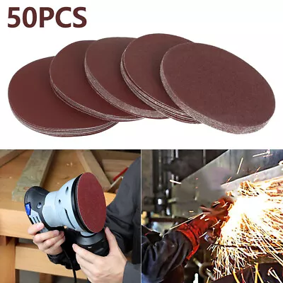 Sanding Disc 6 Inch Sanding Pads 60-600 Grit Round Sanding Sheet Wear WhJWv • $20.09