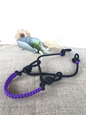 Indian Bosal Attachment Neon Purple Miniature Horse To Draft Size • $37