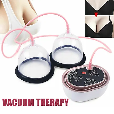 $18.89 • Buy Electric Vacuum Breast Enlargement Therapy Machine Massage Enhancement Pump Cup