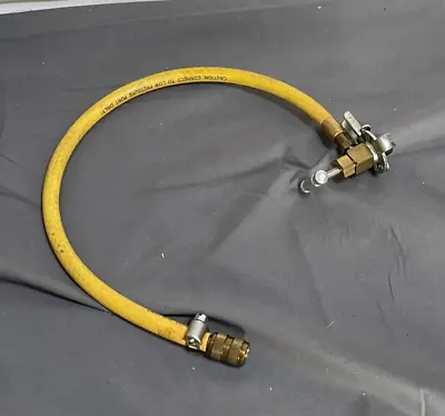 R12 A/C Refrigerant Yellow Low Pressure CAN HOSE Freon 12 Auto Car Truck HVAC • $19.99