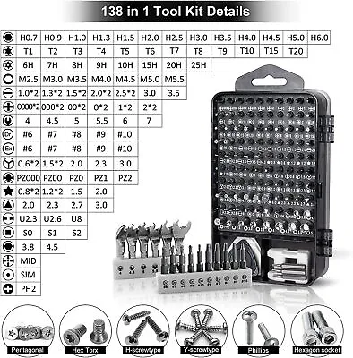 Professional Repair Tool Kit Fix IPhone Tablet Cell Phone Computers Electronics • $29.99