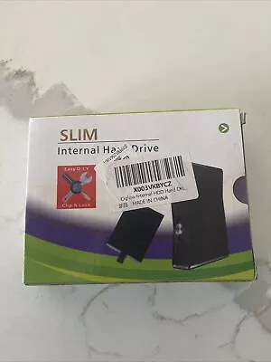 Slim Internal Hard Drive 250GB For Gaming Systems XBOX 360 NEW & FACTORY SEALED! • $17.99