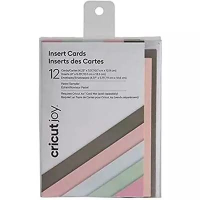 Cricut 2007257 Joy Insert Cards Pastel Sampler • £19.04