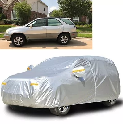 Waterproof Full L Car Cover Dust Sun Snow Outdoor Protector For Lexus RX 300 450 • $35.63