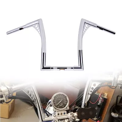 1-1/4  16  Rise Handlebars Chrome Ape Hangers Fit For Harley Low Riders • $174.87