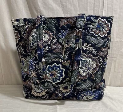 Vintage Vera Bradley Commuter Java Navy Camo Tote Bag Purse • $49.99