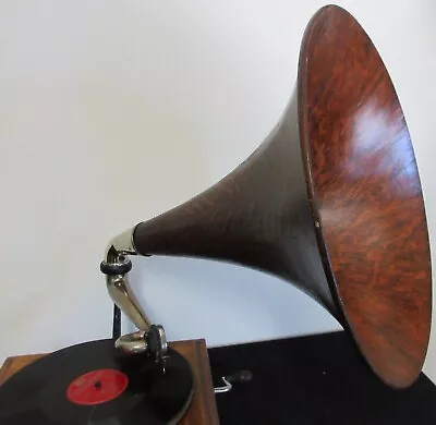 Victor Ill Phonograph With Oak Horn Circa 1905 Fully Restored • $3995