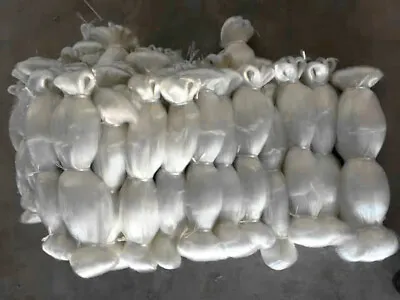 White Nylon Silk Net Fishing Net Monofilament Semi-Finished Product 10-20cm Hole • $43.06
