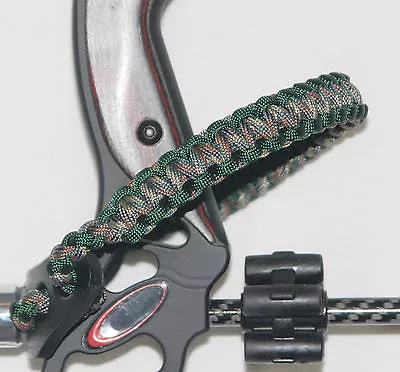 Bling Sling Camo Green Bow Wrist Strap FREE SHIPPING Mathews Bowtech Pse Hoyt • $14.50