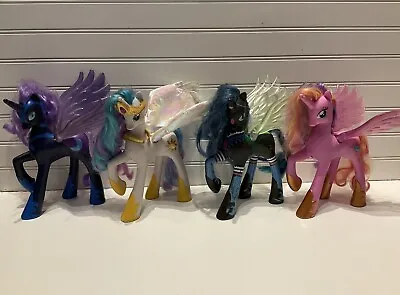 My Little Pony 8” Queen Chrysalis Princess Cadence Celestia Luna Ponies Lot Set • $80