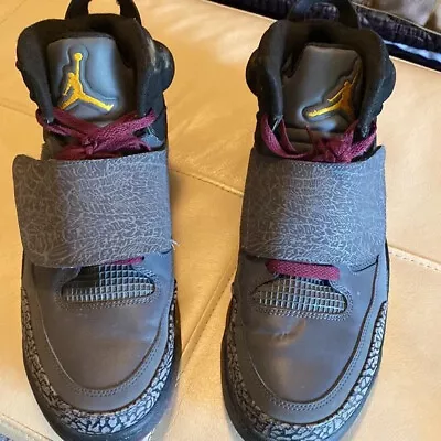 Nike Air Jordan Son Of Mars Grey Bordeaux Men’s Size 10 Retro Gym 2015* • $49.20