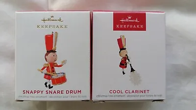 Hallmark Keepsakes 2023 Marching Band Cool Clarinet Mini 2021 Snappy Snare Drum • $19.99