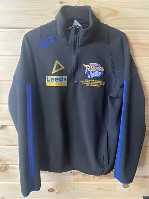 £29.99 • Buy Leeds Rhinos Player Issue Training Top World Club Challenge 2013 Paul McShane