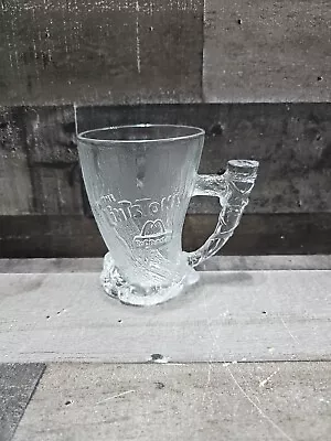 McDonald's 1993 FLINTSTONES   RocDonalds  Frosted Glass “Mammoth Mug” • $8.99