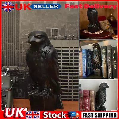 The Maltese Falcon Statue Prop Resin Eagle Figurine Home Desktop Decoration • £12.55