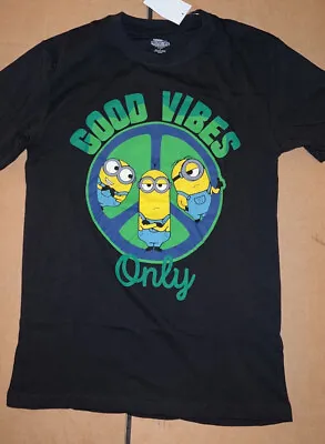 Despicable Me Rise Of Gru Minions Good Vibes Mens Shirt Size S M L  Xl New! • $9.98