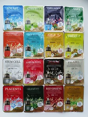 400pcs MALIE SNAIL CUCUMBER Face Mask Packs Sheet 25g • $180