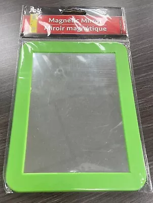 Magnetic Mirror Gym Locker School Locker Office Home Green 5x7 Brand New • $11.99