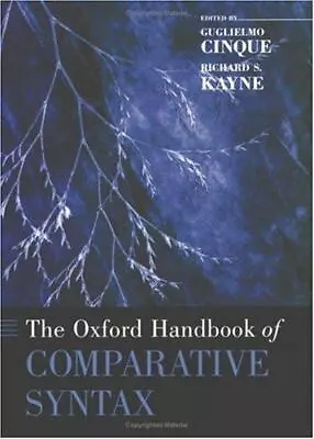 The Oxford Handbook Of Comparative Syntax (Oxford Handbooks In Linguistics)  9 • $39.45