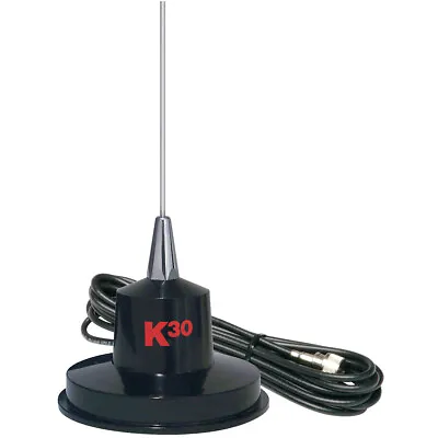 K40 35  Magnet Mount 300 Watt Stainless Steel CB Antenna K-30 • $43.67