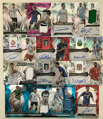 SPECTRA SOCCER 2016/17 BASE Autograph Patch Shirt Relic Pick Choose From Menu • £5.95