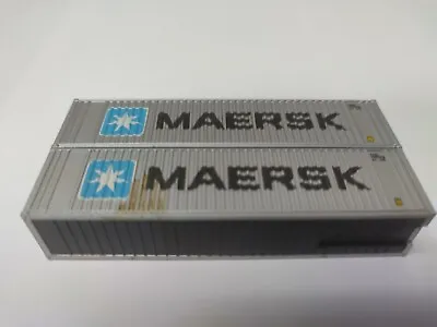 Walters N 40' Containers Maersk (2)  Used • $19.98