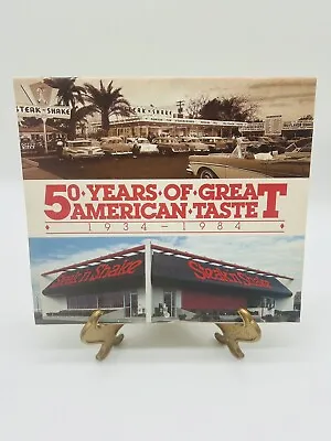 Vintage 1984 Steak 'n Shake Wall Calendar 50 Years 1934-1984 Anniversary Photos • $17.99
