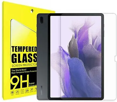 For Samsung Galaxy Tab S7 FE Tempered Glass Screen Protector T730/T736B Tablet • £5.95