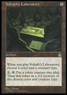 MTG Magic The Gathering Volrath's Laboratory (142/143) Stronghold MP • $0.99