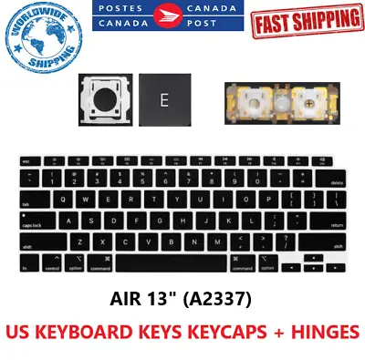 New US Keyboard Keys Keycaps Clips Hinges For Macbook Air 13  A2337 • $3.60