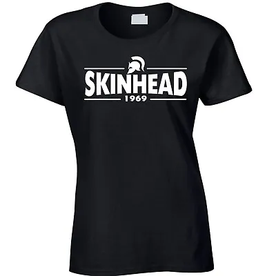 £12.95 • Buy Skinhead T-Shirt Ska 100% Gift Ladies Skinhead Reggae 1969 Skingirl