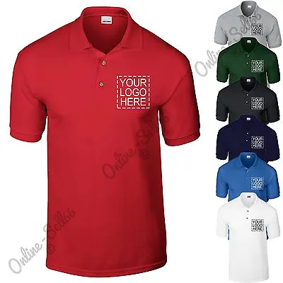£55 • Buy 5 X Personalised Work Stag Hen Polo Shirt Your Logo T Shirt Top Print Printed