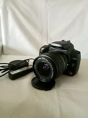 Canon EOS 350D /l Rebel XT 8.0MP Digital SLR Camera-Black W/EF-S 18-55mm Lens • £110