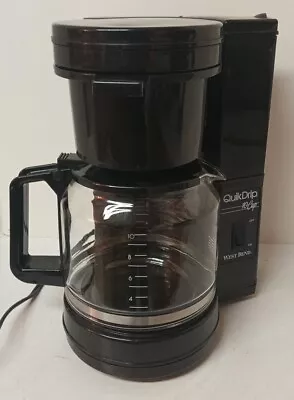 Vintage West Bend 10 Cup Quik Drip Coffee Maker Model 56630-Tested & Working • $32.99