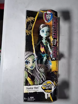 NEW UNOPENED Monster High Gloom Beach Frankie Stein Doll 2015 Mattel • $42.90