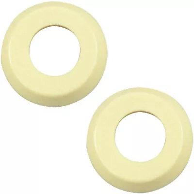 Window Crank Buffers Ivory Pair Fits Type-1 Bug 1956-67 EMPI 98-2041 • $8.95